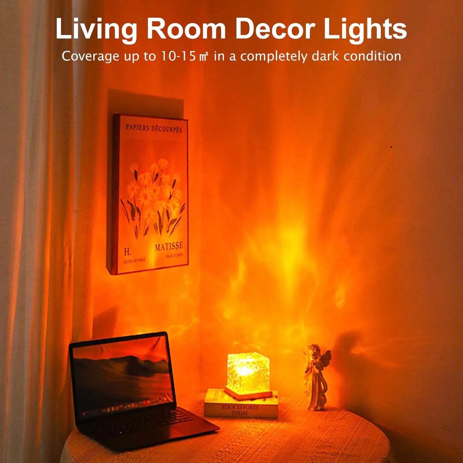 Ocean Wave Lights Cube Lamp