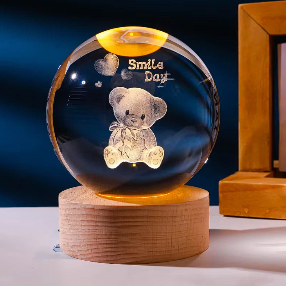 Night Galaxy Crystal Light Ball (One Color)