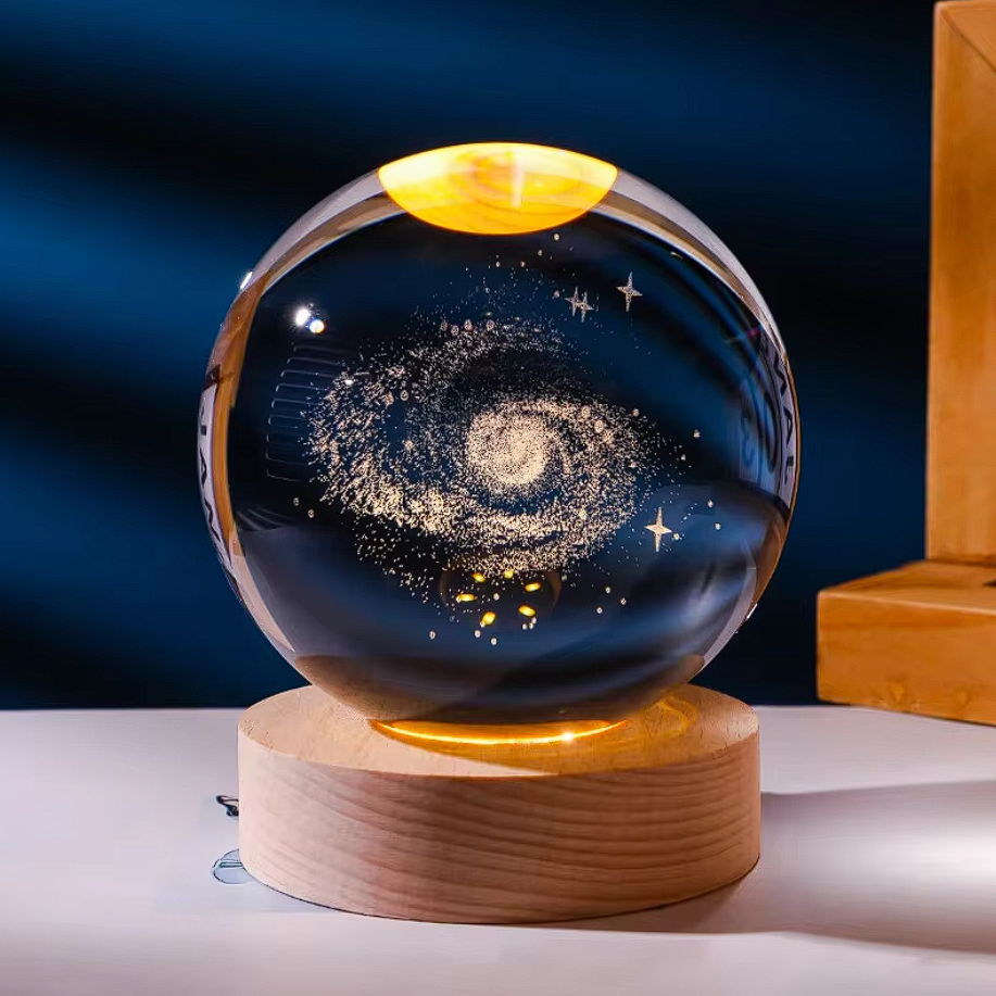 Night Galaxy Crystal Light Ball (One Color)