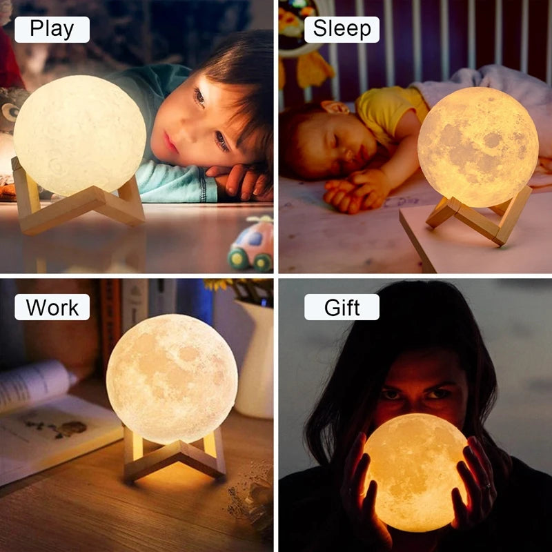 NovaBeam Moon Shape Night Light